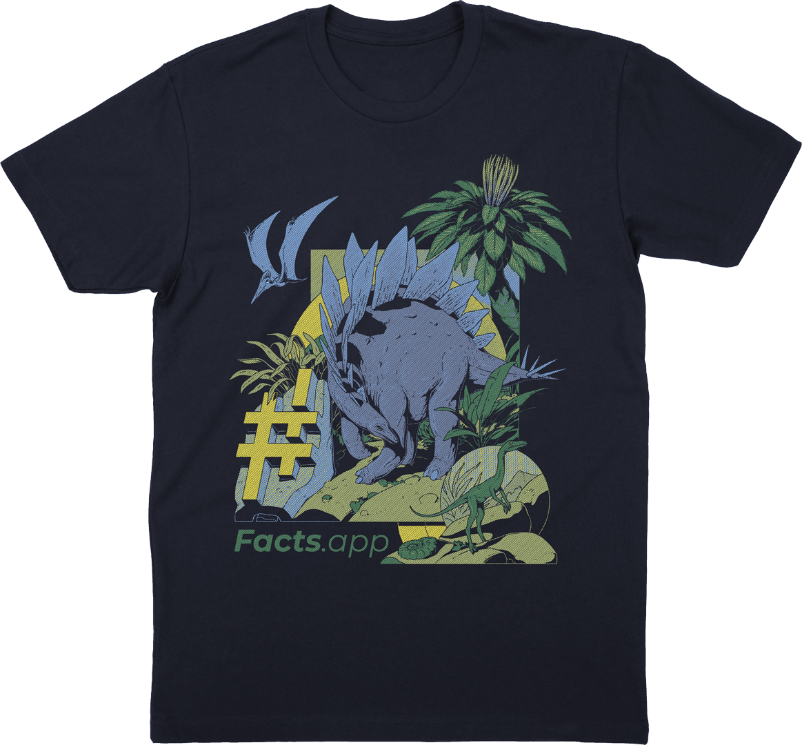 Retro Stegosaurus